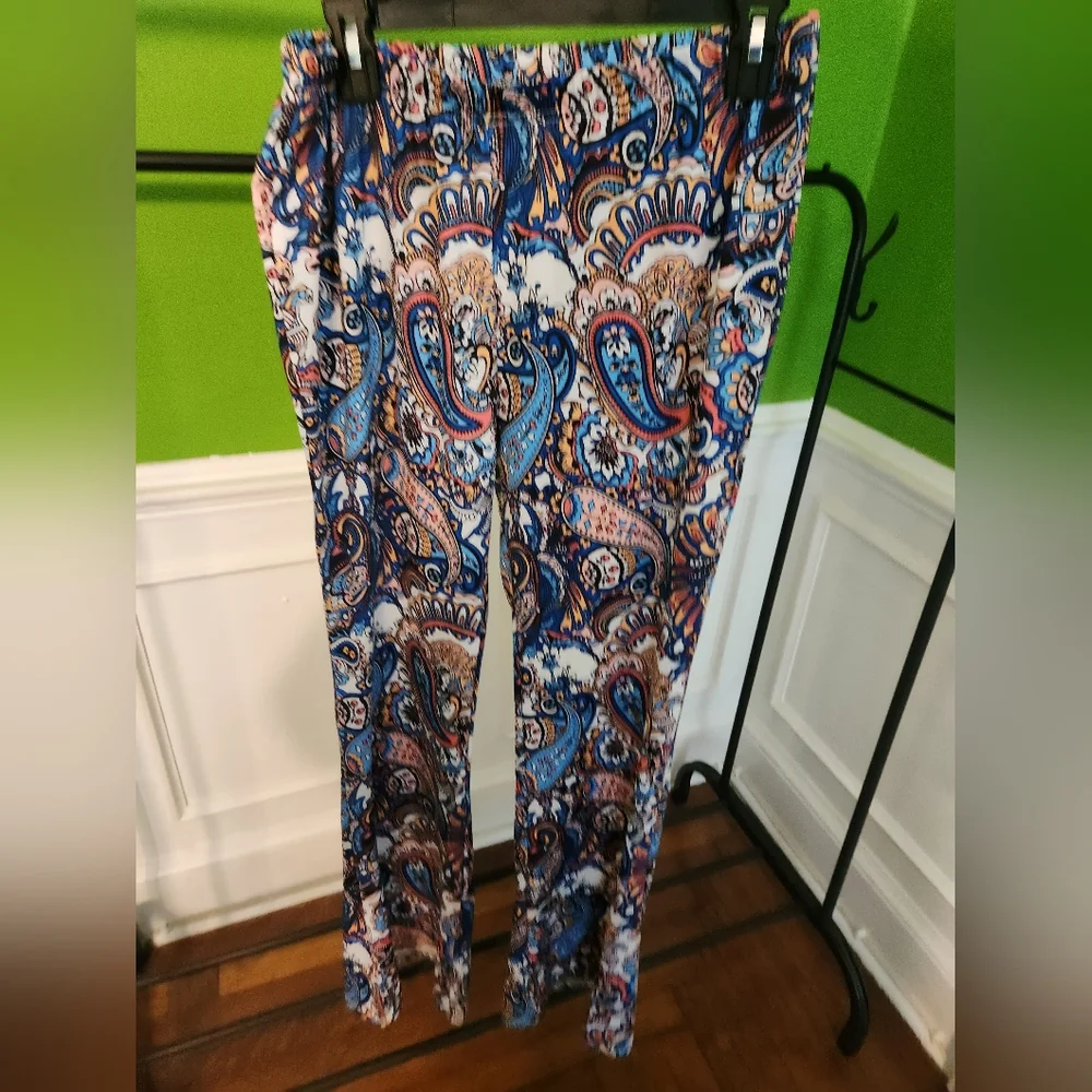 Bohemian High-waist Bell Bottoms - Picture 4 of 6